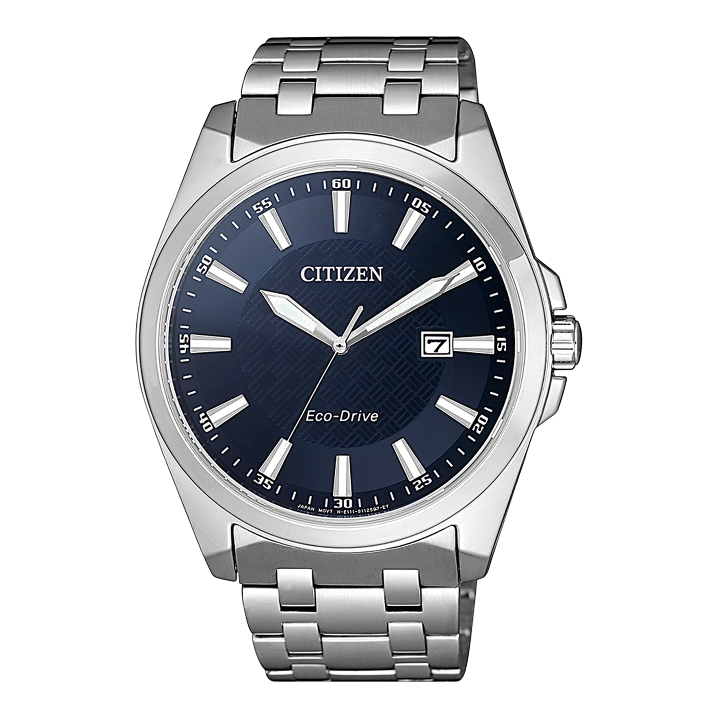 BM7108-81L Herren Edelstahl blau ø 41mm