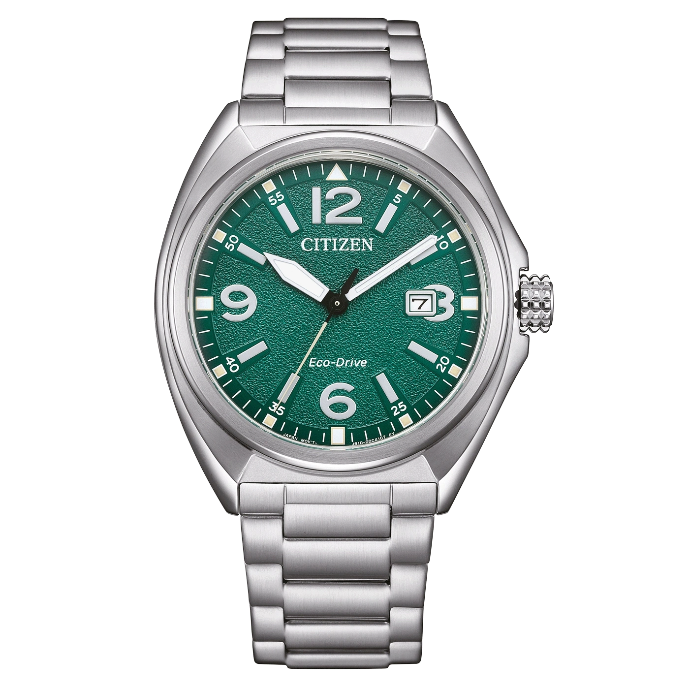 AW1571-76X Herren Edelstahl grün ø 40mm