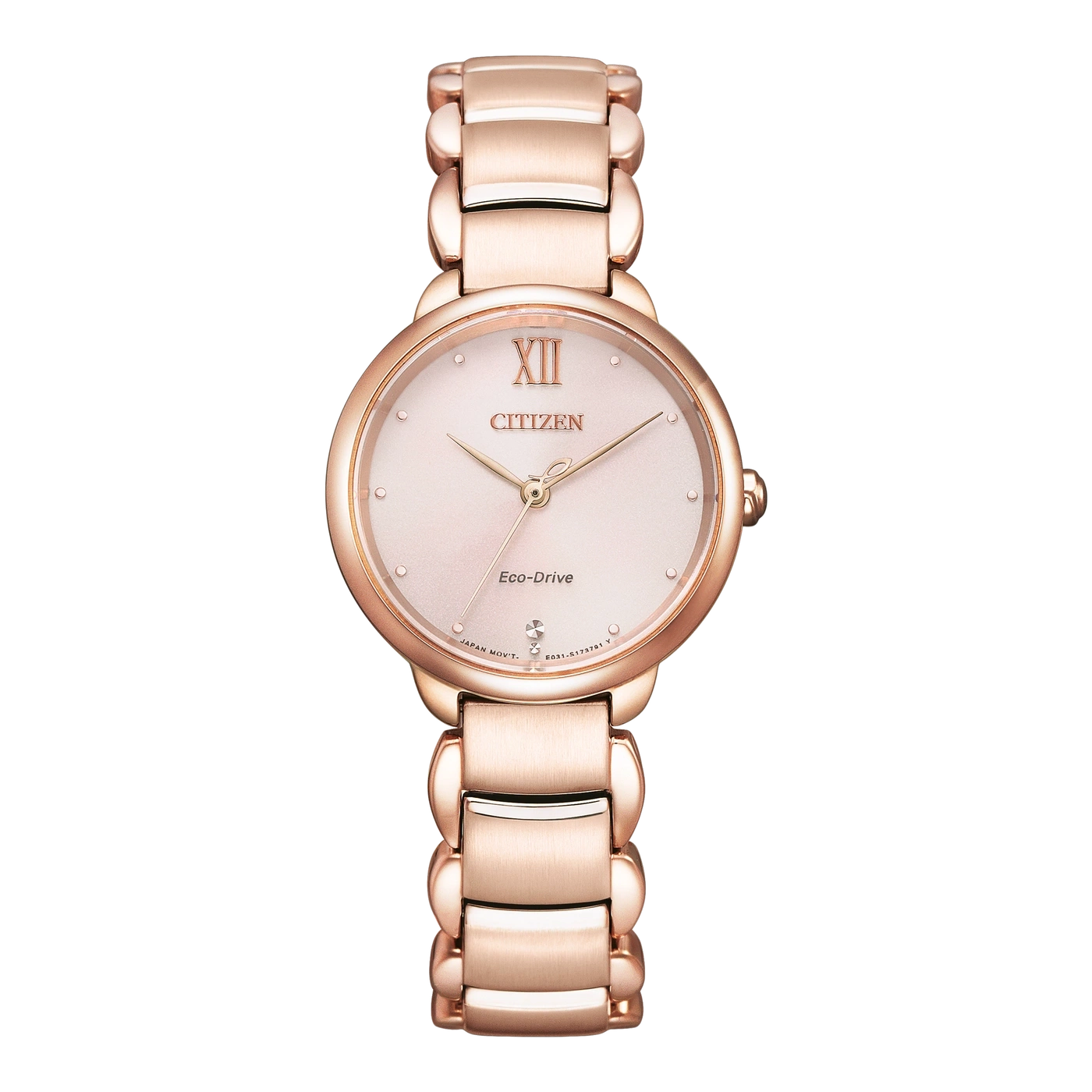 EM0922-81X Damen Edelstahl | beige | ø 28mm
