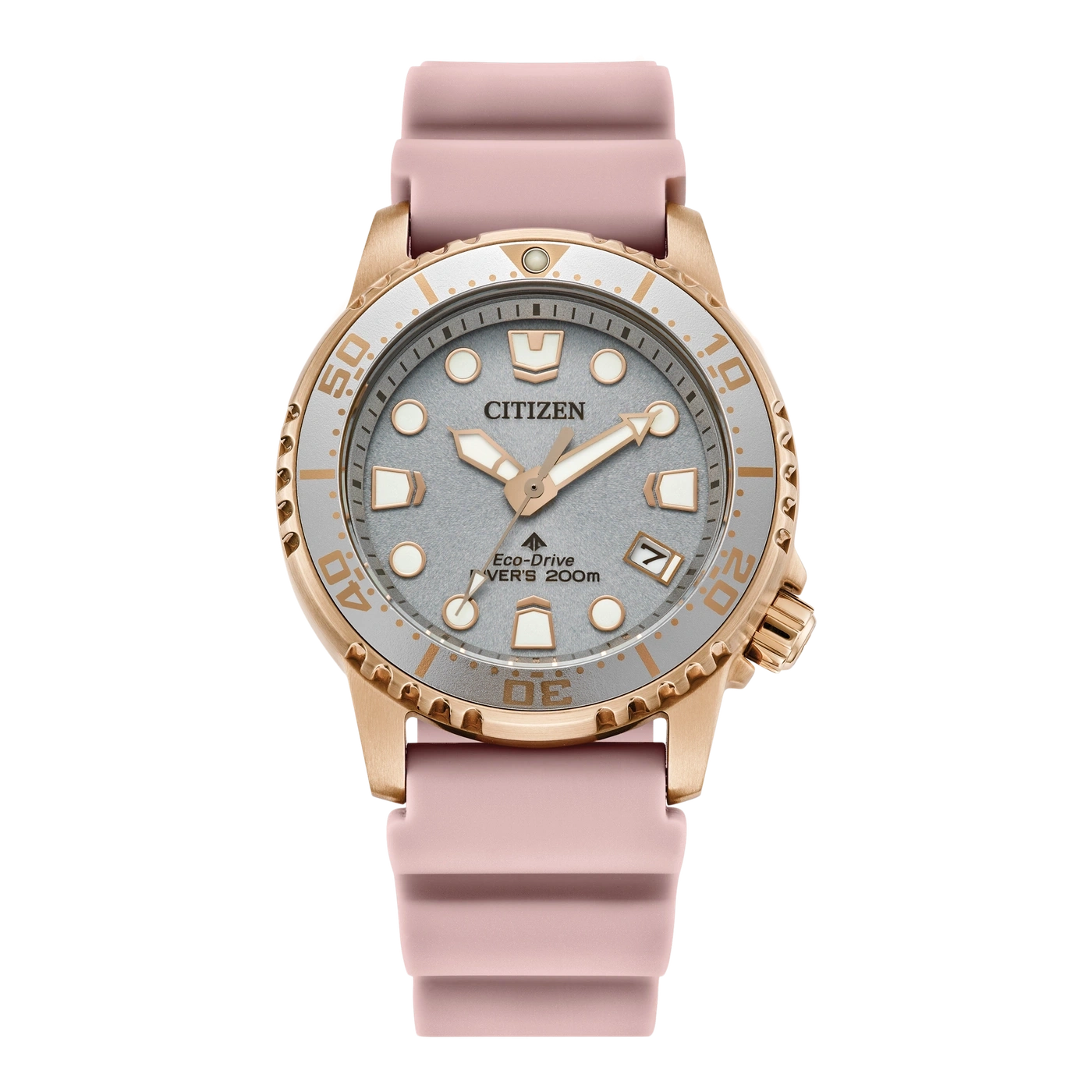 EO2023-00A Damen Gummiband (Urethan) | silberfarben | ø 36.5mm