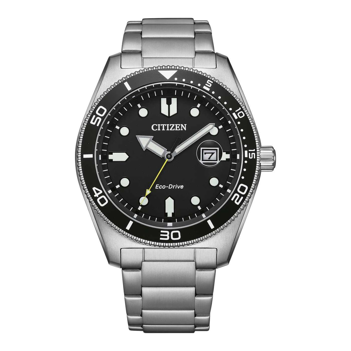 AW1760-81E Herren Edelstahl | schwarz | ø 43mm
