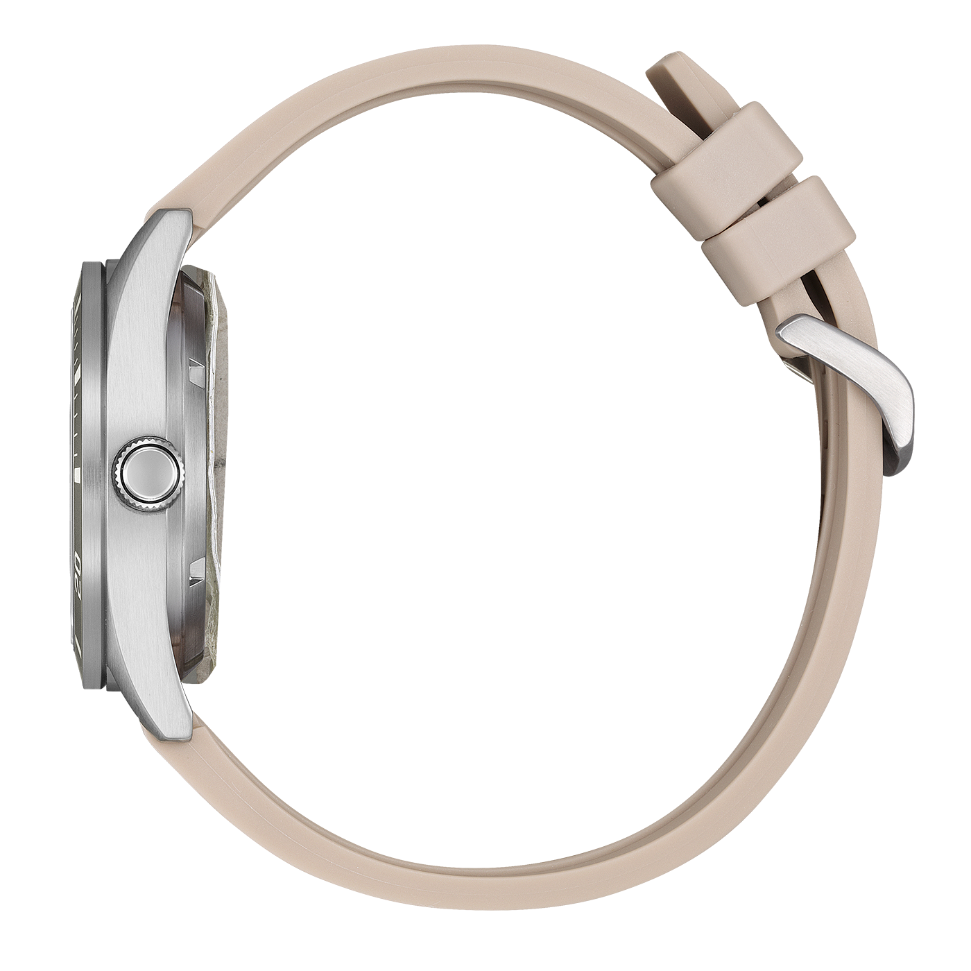 NJ0229-07A Herren Gummiband (Urethan) weiß ⌀ 38.5mm