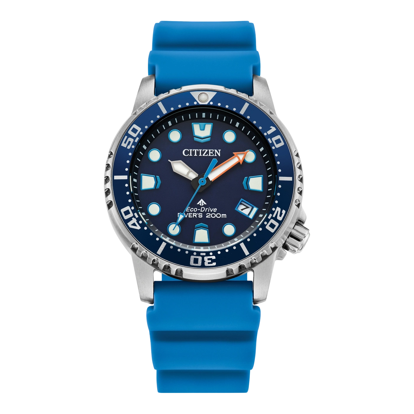 EO2028-06L Herren Damen Gummiband (Urethan) | blau | ø 36.5mm