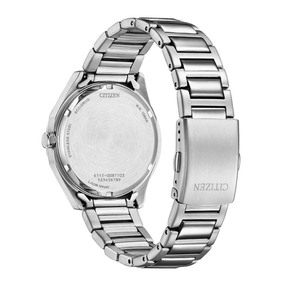 BM7620-83Y Herren Edelstahl grün ⌀ 38mm