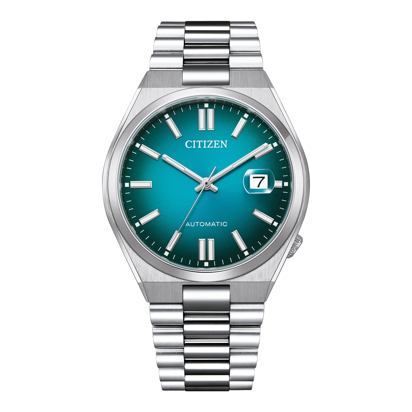NJ0151-88X Herren Edelstahl | grün | ø 40mm