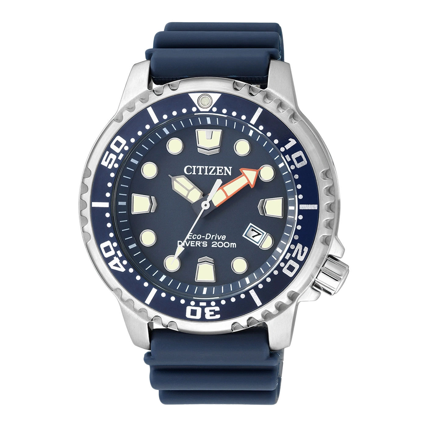 BN0151-17L Herren Gummiband (Urethan) | blau | ø 44mm