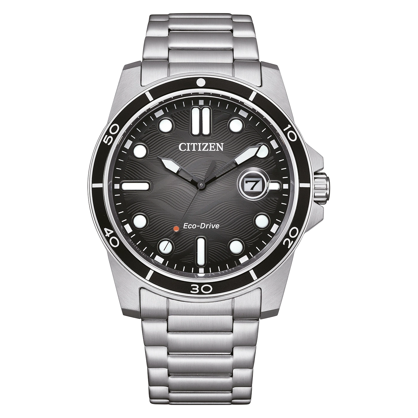 AW1816-89E Herren Edelstahl | schwarz | ø 41.5mm