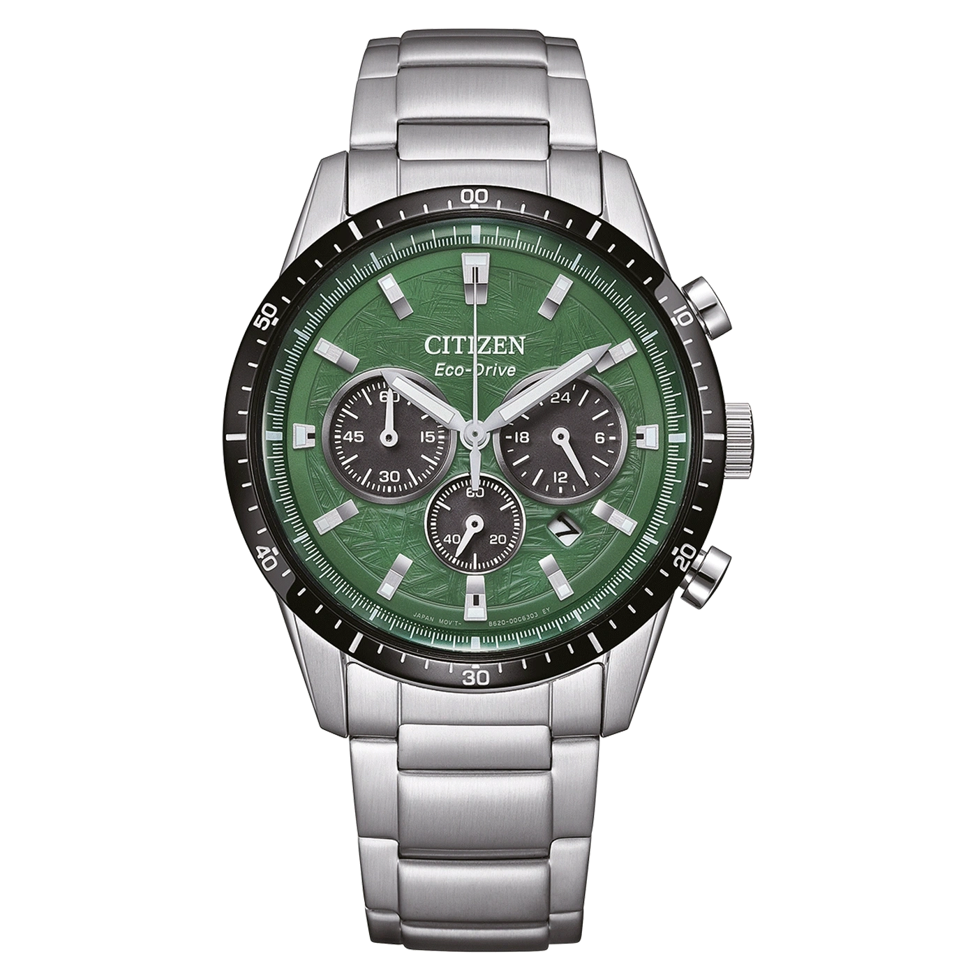 CA4624-56X Herren Edelstahl | grün | ø 39mm