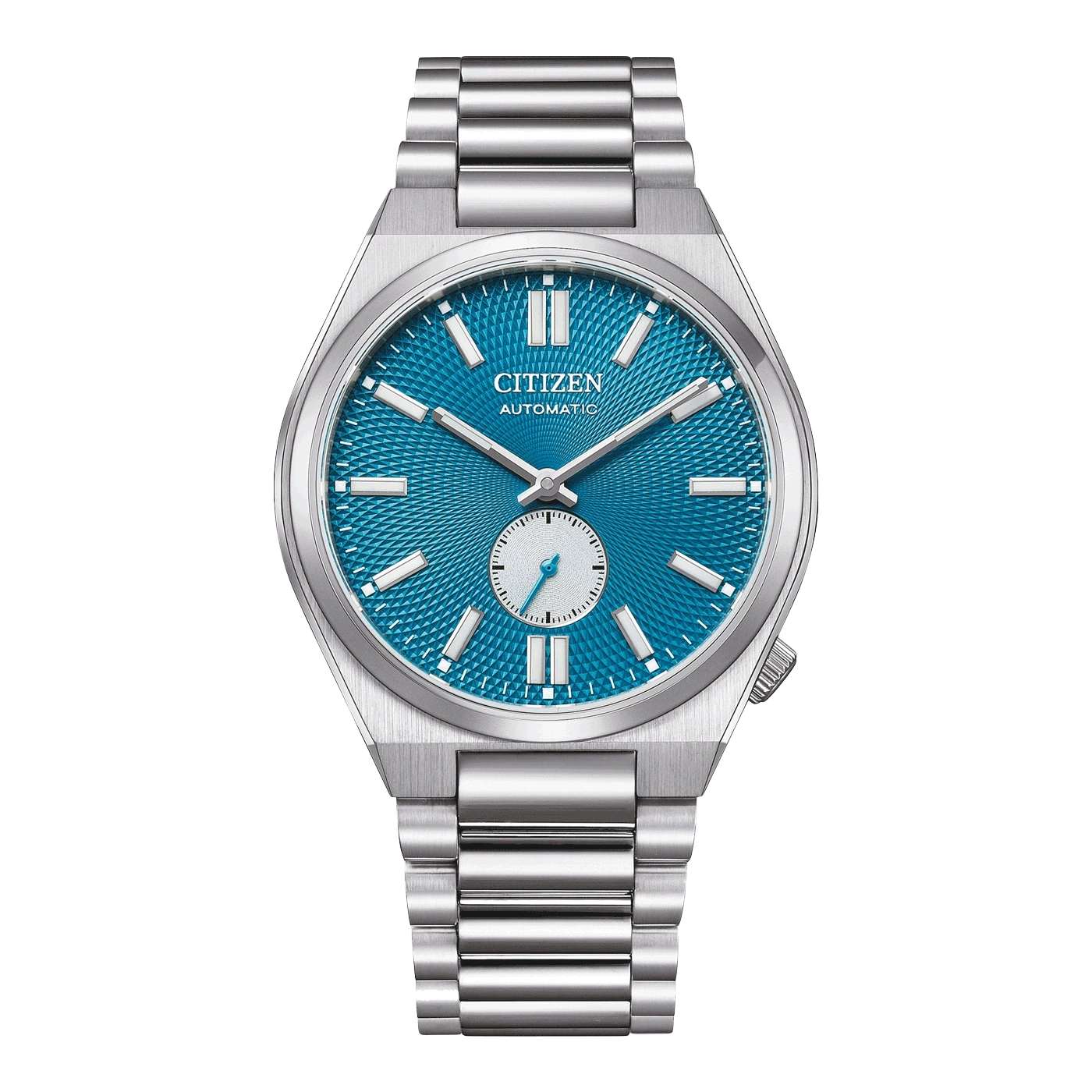 NK5010-51L Herren Edelstahl | blau | ø 40mm