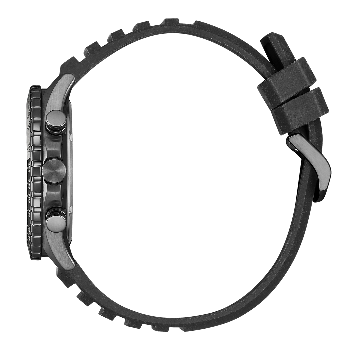 AT2565-05E Herren Silikon schwarz ⌀ 43mm