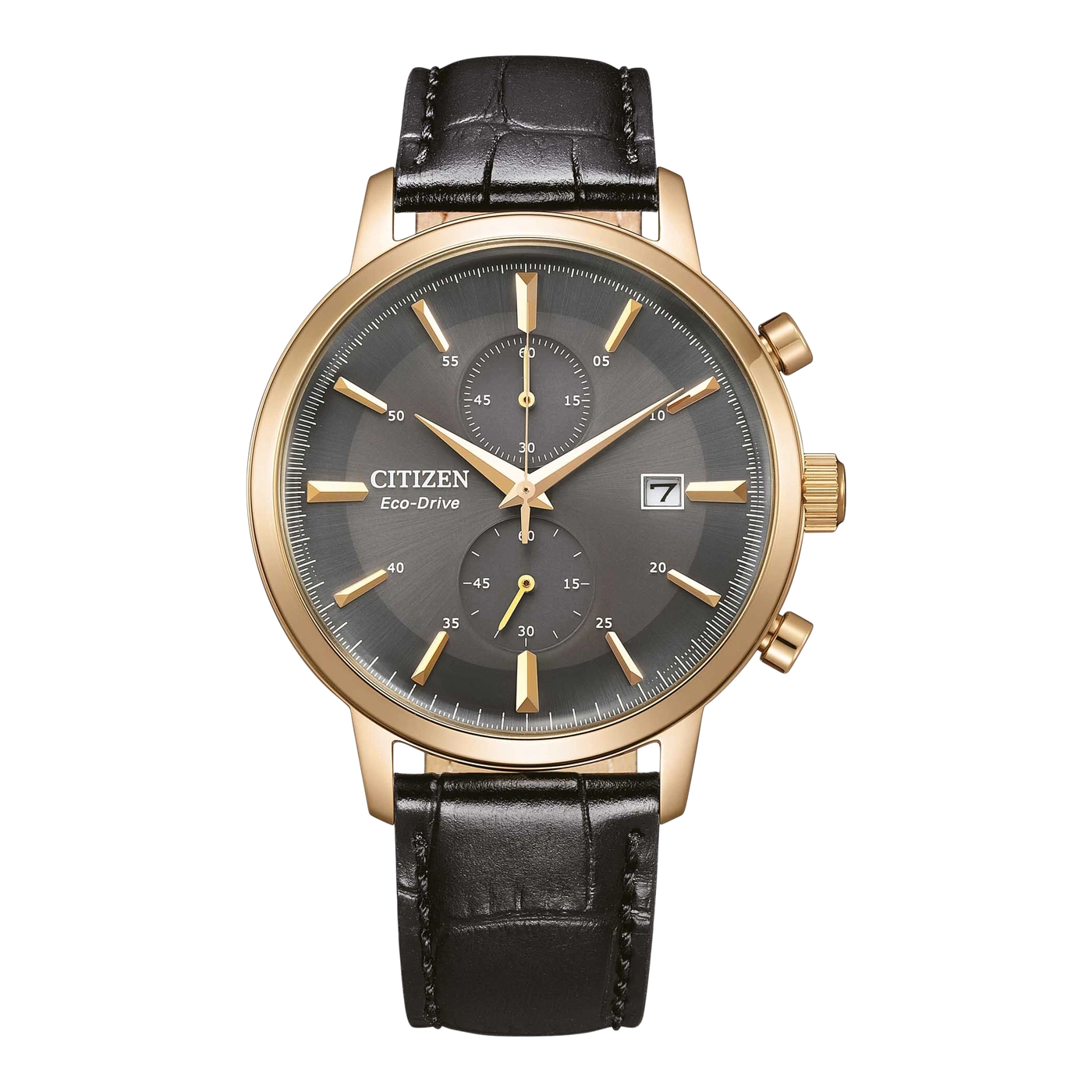 CA7067-11H Herren Leder | grau | ø 42mm